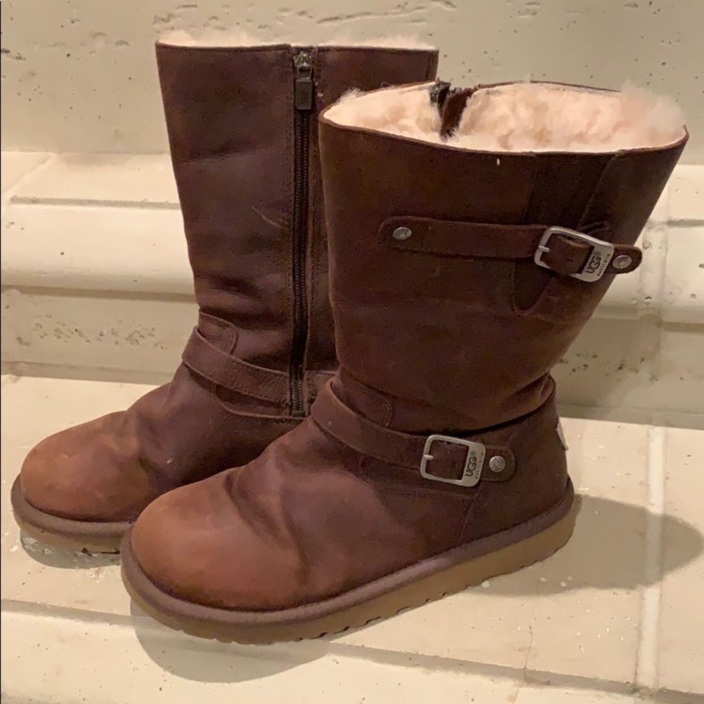 Brown Ugg boots